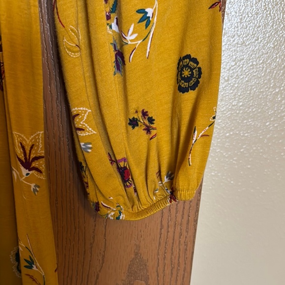 Floral Yellow Dress - Picture 3 of 3